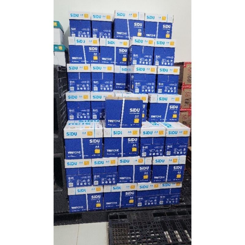 

(JNE SICEPAT J&T) Kertas A4 SIDU COPY PAPER 75gr