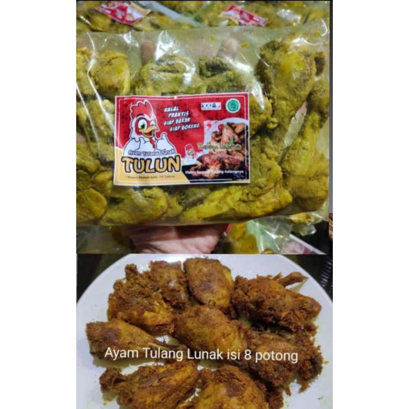 

Ayam Tulang Lunak Siap goreng isi 8 Potong
