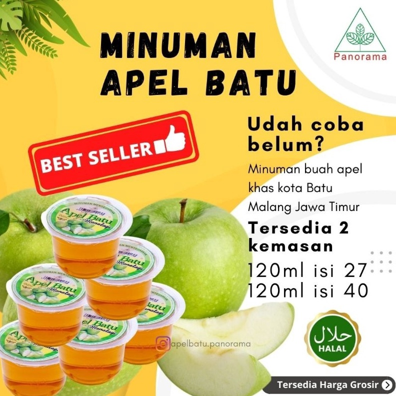 

Terbaru dan terlaris Minuman Apel Batu Malang Enak Segar Sari Apel Jawa Timur Oleh Oleh Khas buruan