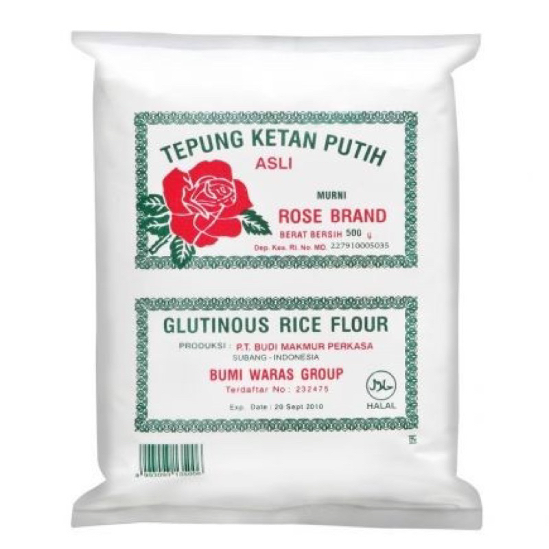 

(COD) Tepung Ketan Putih Rose Brand 500gram