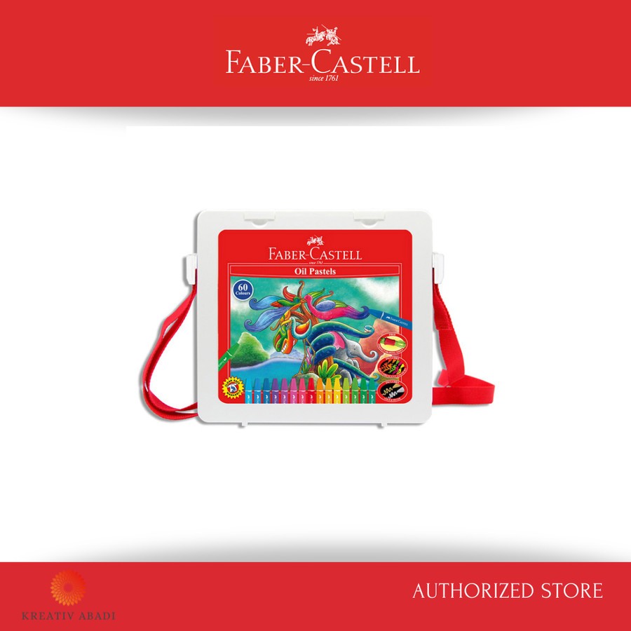 

Faber-Castell Hexagonal Oil Pastel 60 Pcs Plastic Bag