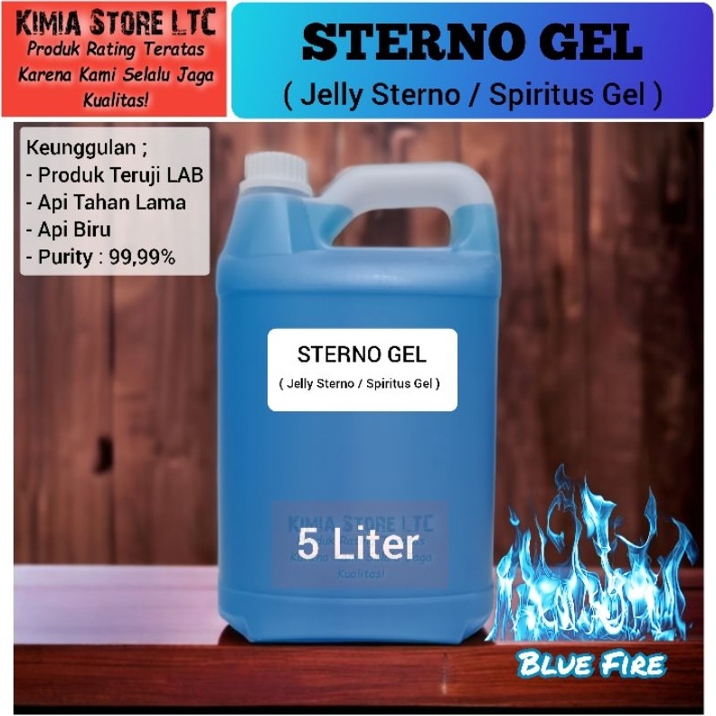 Terbaik Sterno Gel 5 Liter  Isi Ulang Sterno Gel  Jelly Sterno  Spiritus Gel
