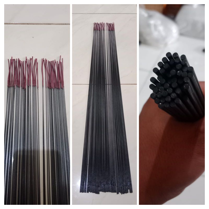 UJUNG JORAN TEGEK CARBON SOLID PANJANG 80 CM