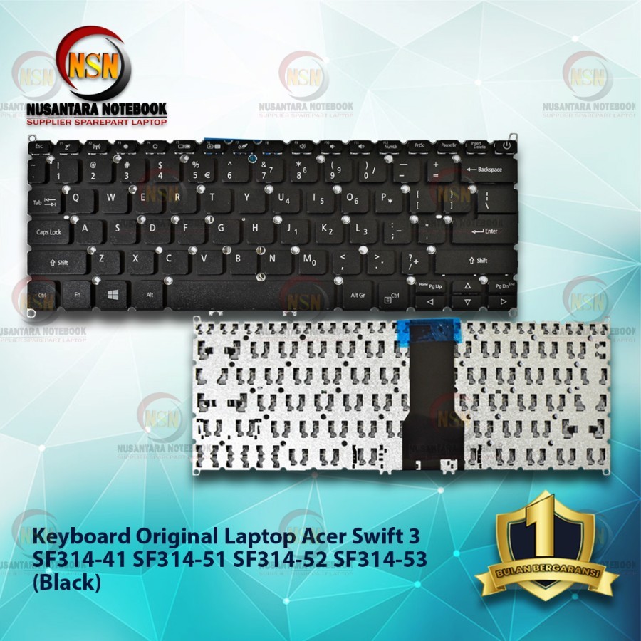 KEYBOARD ACER ASPIRE 5 A514-52G A514-54G A514-53 SERIES