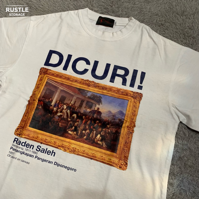 Mencuri Raden Saleh "DICURI" Tshirt Merch 16s