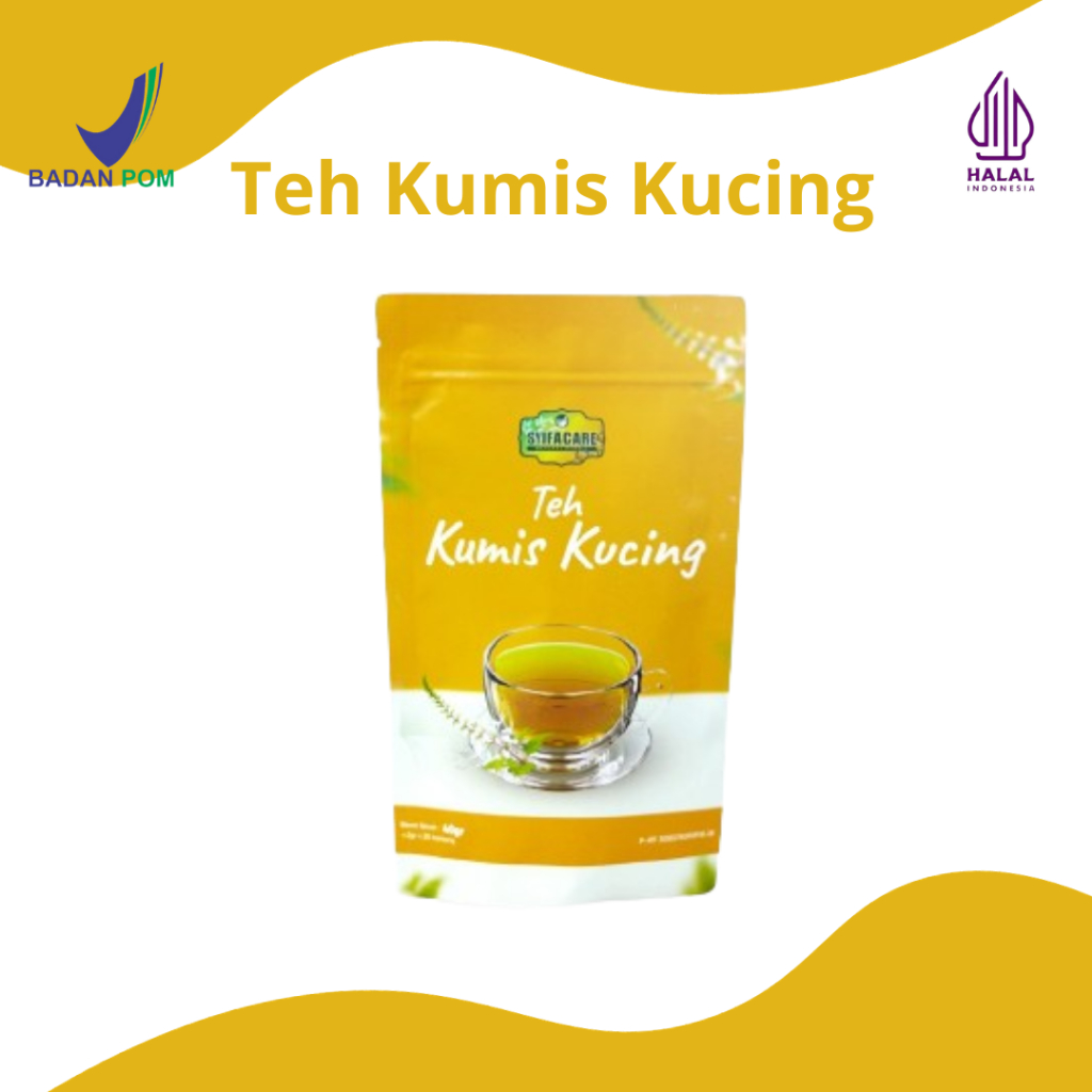 

Teh Kumis Kucing Syifacare Herbal Teh Celup Tanaman Kumis Kucing Bantu Mencegah Darah Tinggi dan Mencegah Diabetes