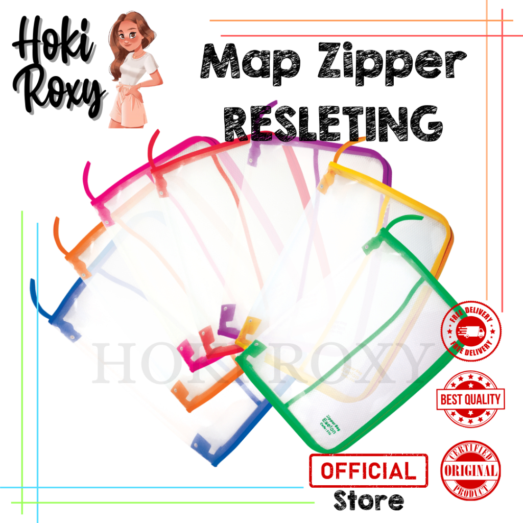 

Map Zipper Resleting Folio Jaring 510 ESELON
