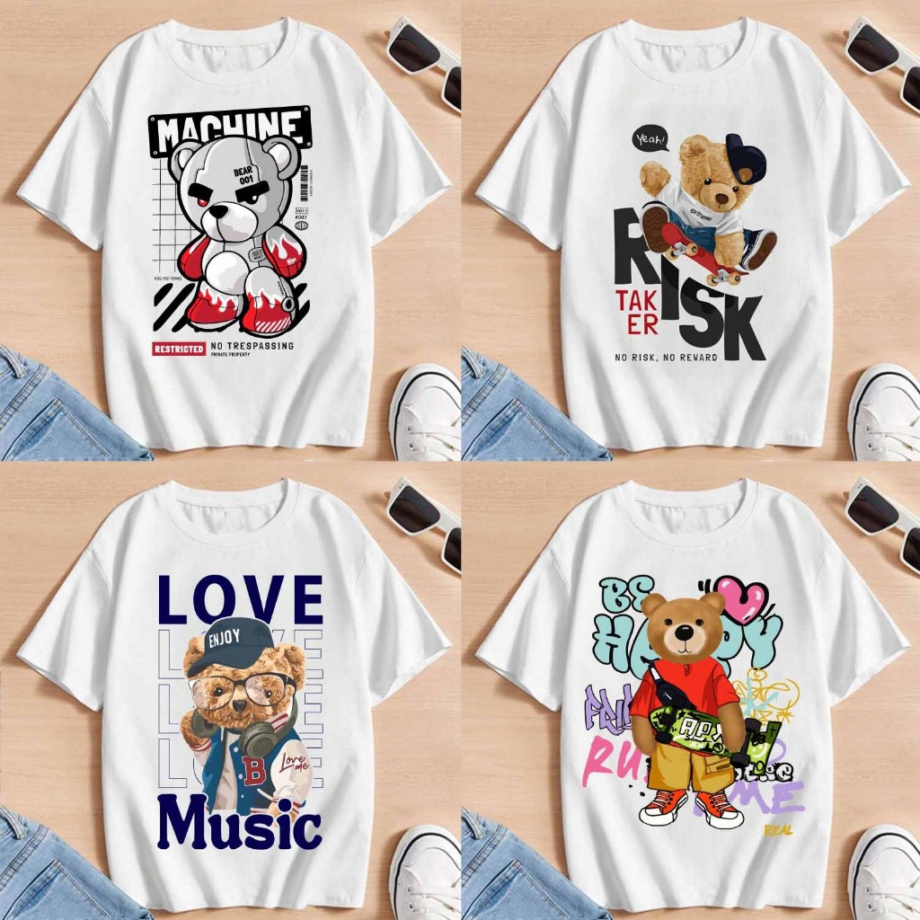 Baju Kaos Anak Laki Laki Umur 1-11 Tahun / Kaos Distro Anak / Kaos Remaja / Kaos Junior/ Kaos Anak T