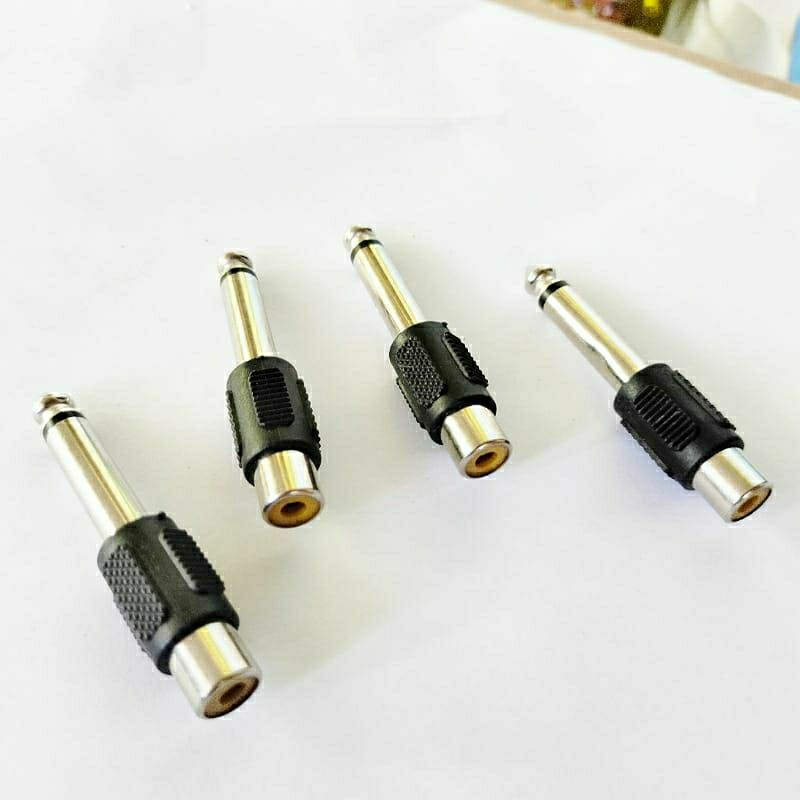 SAMBUNGAN RCA TO AKI PVC PER BIJI