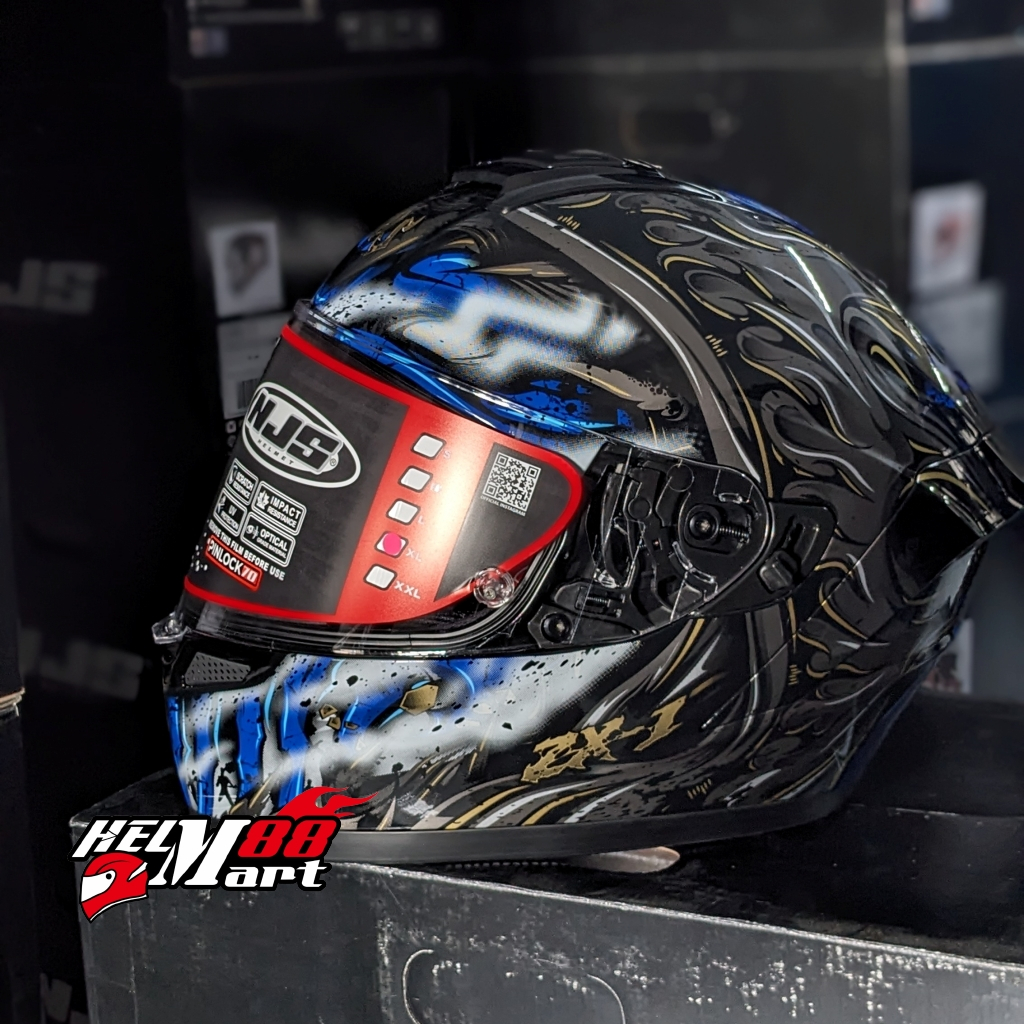 NJS ZX-1 DESTROYER - Helm Full Face Helm NJS ZX1 NJS Destroyer NJS Full face