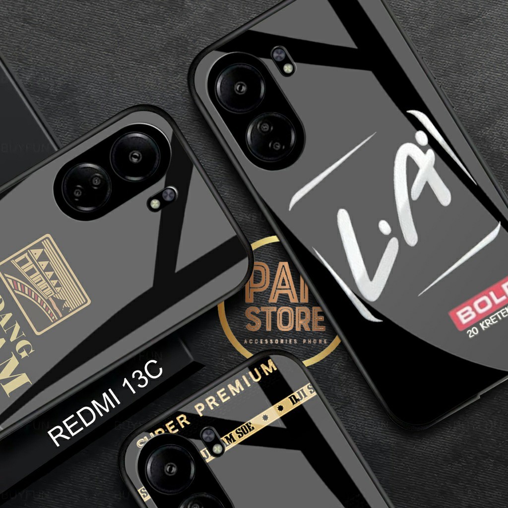 Softcase REDMI 13C 2023 Terbaru Case XIAOMI REDMI 13C Terbaru Fashion Case REDMI 13C 2023 Kesing RED