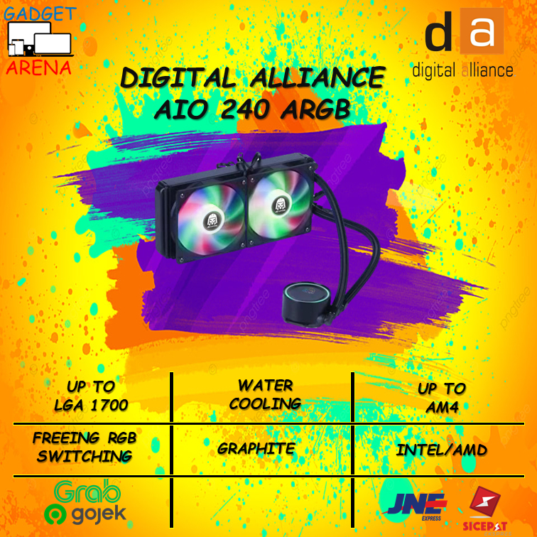 DIGITAL ALLIANCE WATER COOLING AIO 240 ARGB