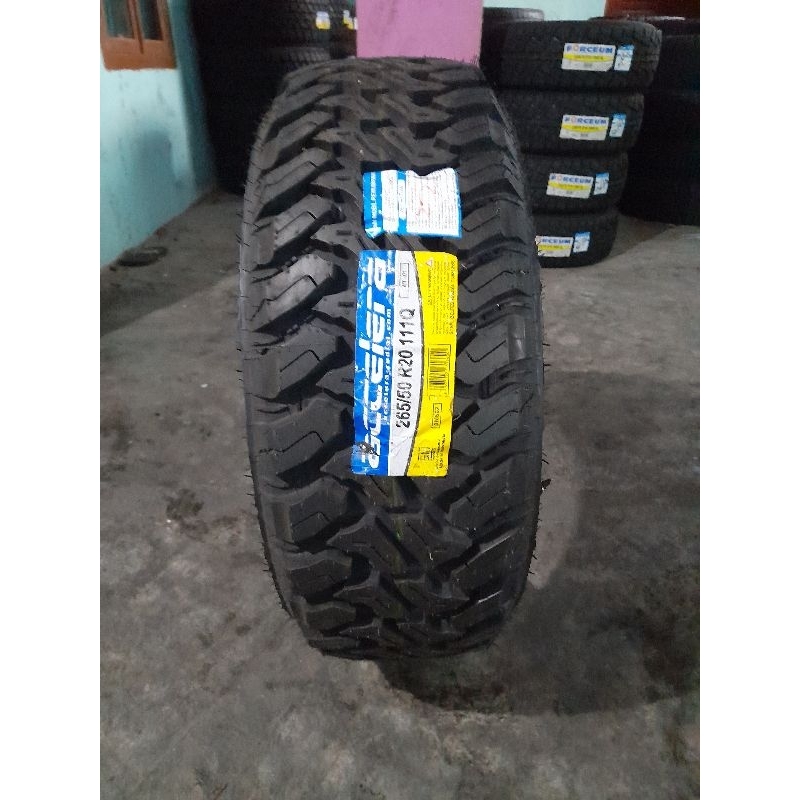 Ban Mobil Ring 20 265/50 R20 ACCELERA MT TUBLES MURAH