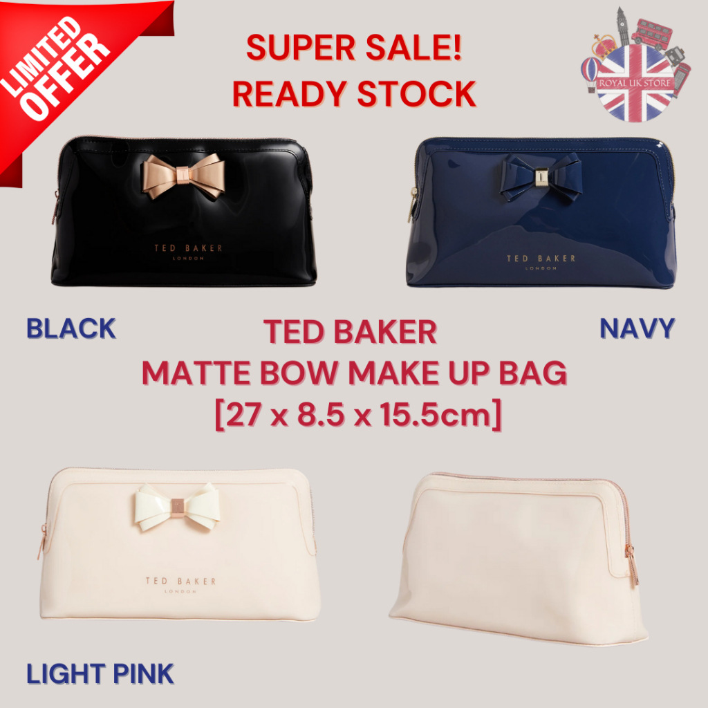 [READY STOCK] Ted Baker Pouch/Makeup Bag/Dompet Wanita/Organizer Bag [100% Original Ted Baker UK]