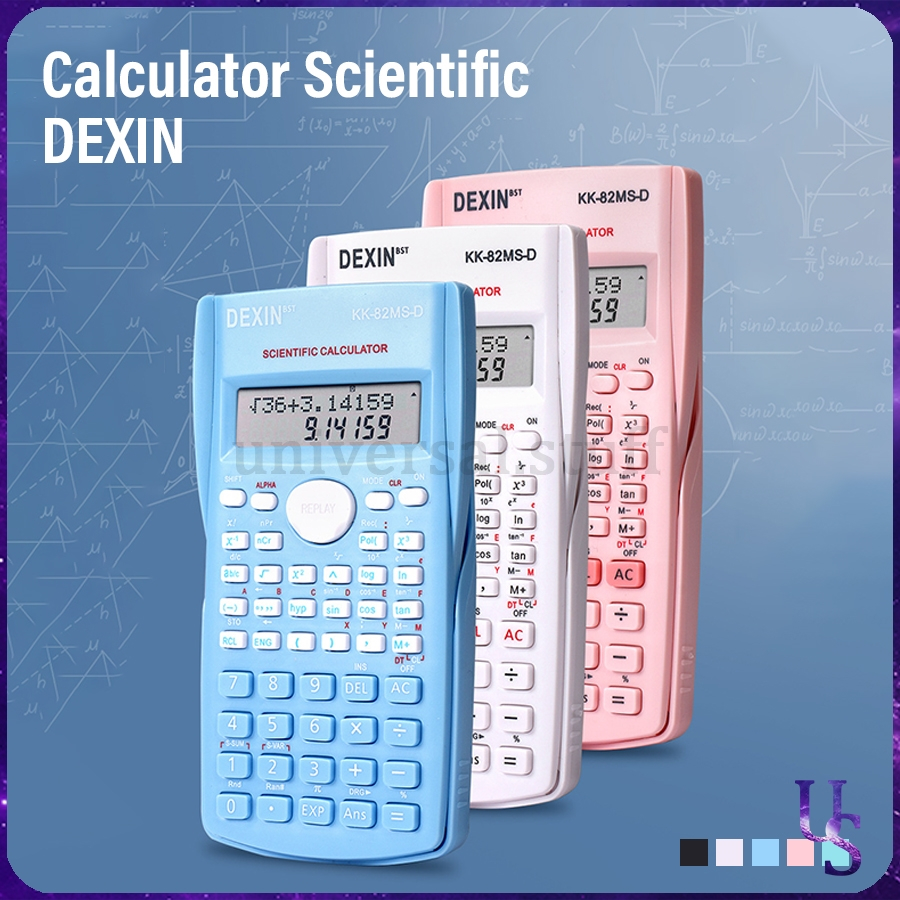 

[US] DEXIN Kalkulator Sekolah Scientific Calculator 240 Function