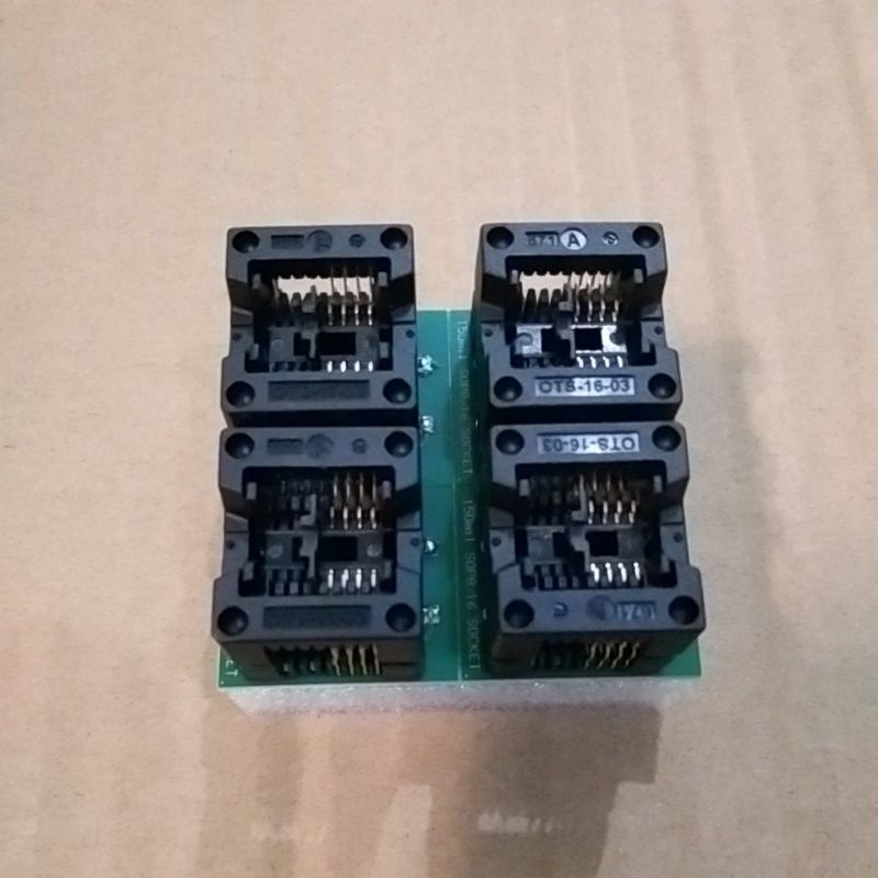 adaptor/socket penjepit SOCKET IC eprom 150mil SOP8/16