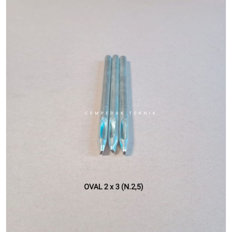 

PLONG PEMBOLONG OVAL 2 x 3 (2,5mm)