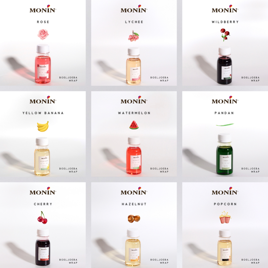 

Monin All Varian Coffee Syrup Repack [30, 50, 100] g - II