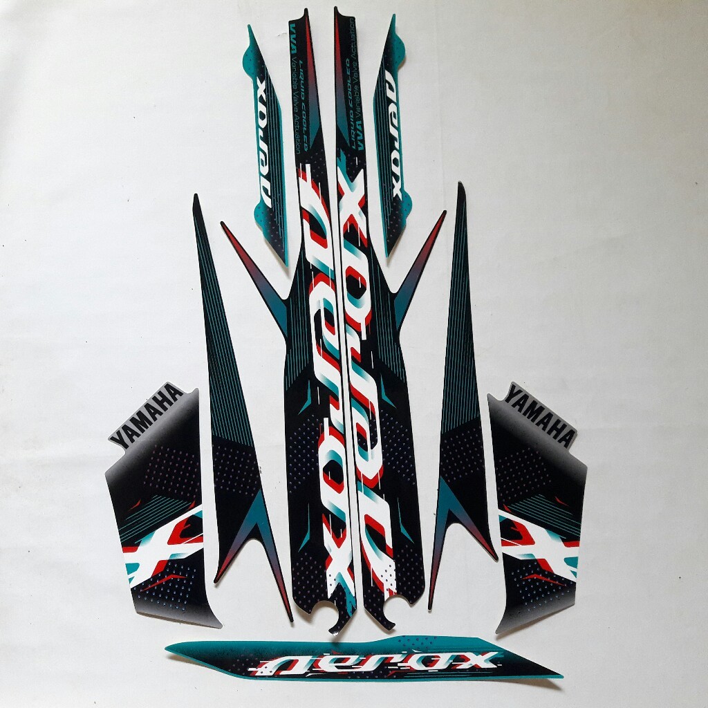 STIKER STRIPING MOTOR AEROX VVA 155 2022 TOSCA