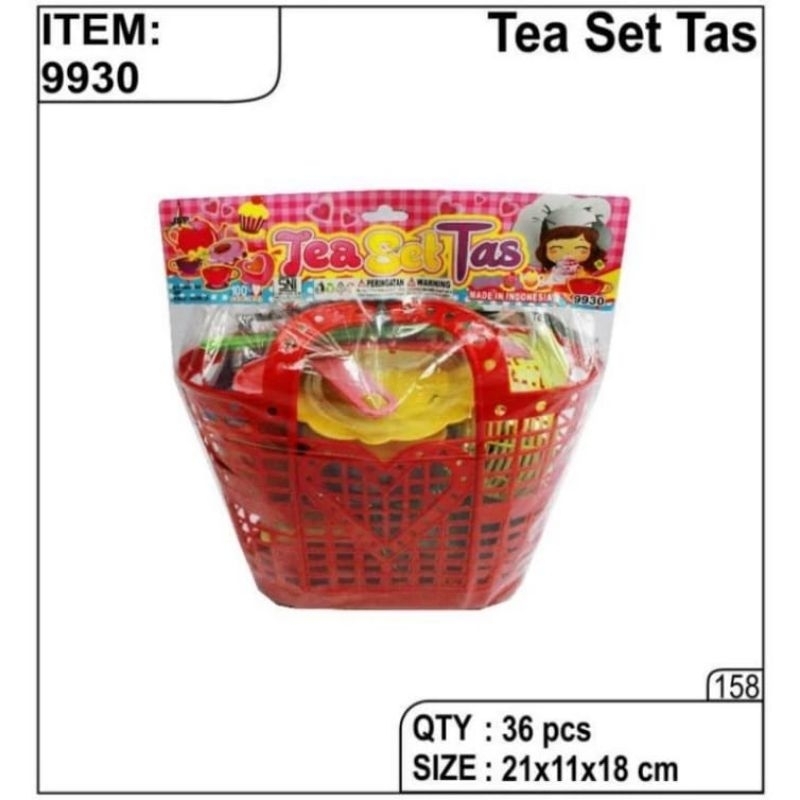 9930 | Mainan Masak-masakan / Tas Masakan / Keranjang Masak