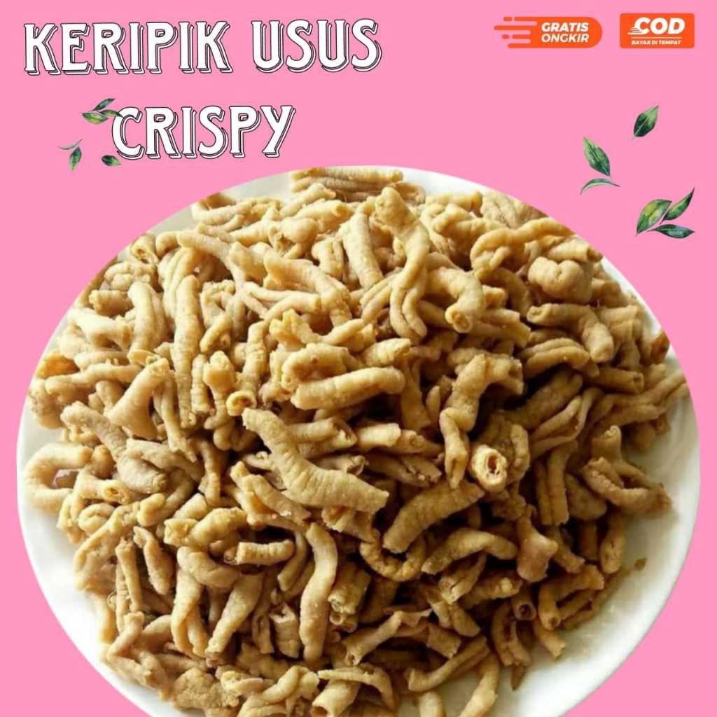 

Keripik Usus Camilan Old / Camilan Gurih