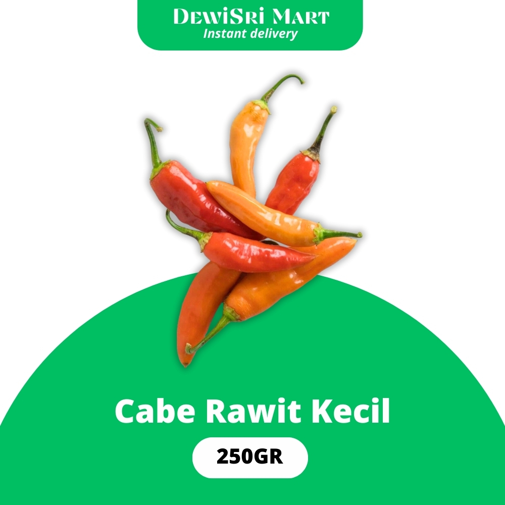 

Cabe Rawit Merah Kecil 250gr - Dewi Sri Mart