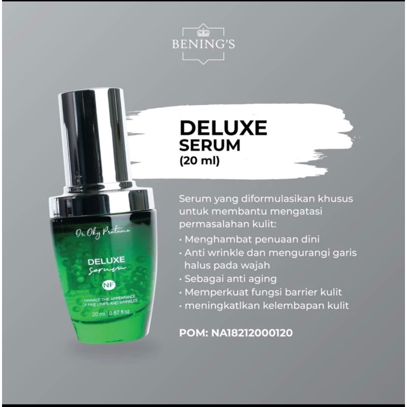 Benings Skincare - Serum Deluxe Benings
