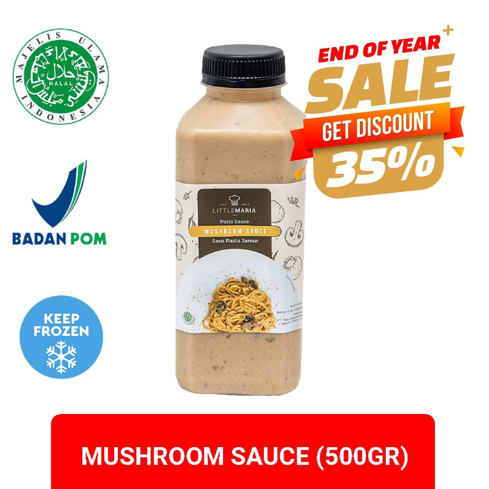 

Spesial Lebaran Mushroom SauceSaus Jamur 5g 34Portions For sale