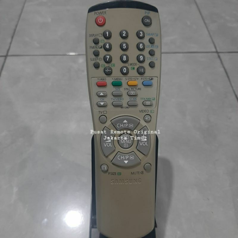 REMOTE REMOT TV SAMSUNG TABUNG SLIM 00128D ORIGINAL