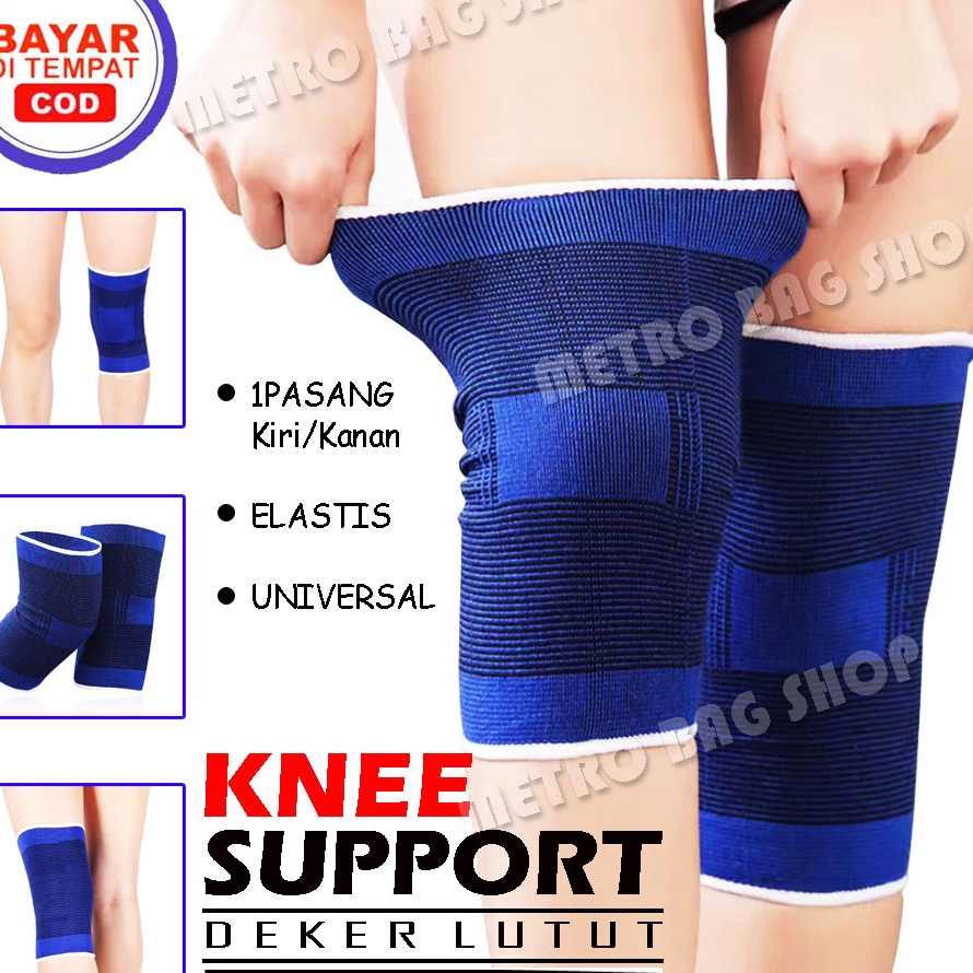 Terkini Deker Pelindung Lutut Knee Support Lupo Bahan TebalDeker Lutut Voli Pelindung Lutut Deker Ka
