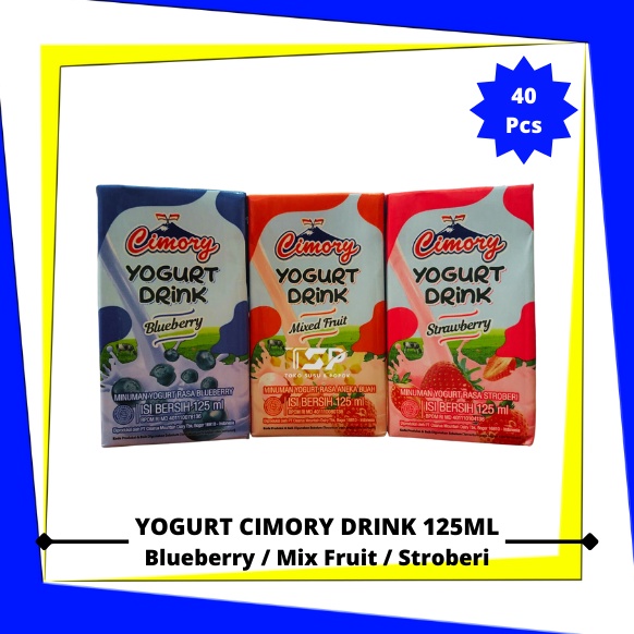 

OHRR64 Yogurt Cimory Drink Varian 125ml x 4 pcs 1 Karton 24