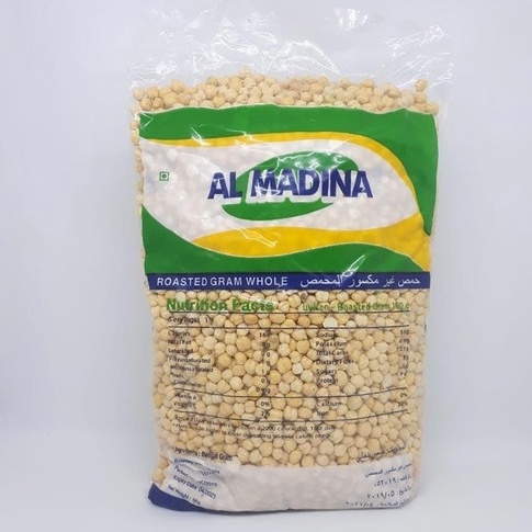 

PROMONAY5 1kg Kacang Arab Premium 1 KG Al Madina Matang Panggang Jagung Arab Chickpeas 18