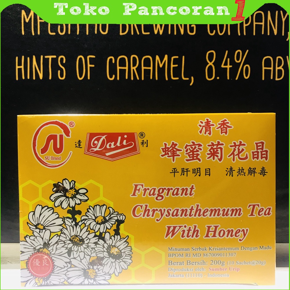 

Hanya hari Ini DALI Chrysanthemum Tea With Honey SU Brand 2gr Teh Kembang Putih Dengan Madu 3