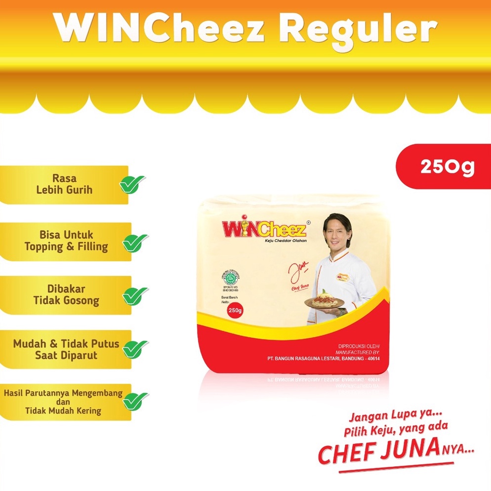 

Ayo Ramaikan WINCheez Keju Regular 25 Gram HVA