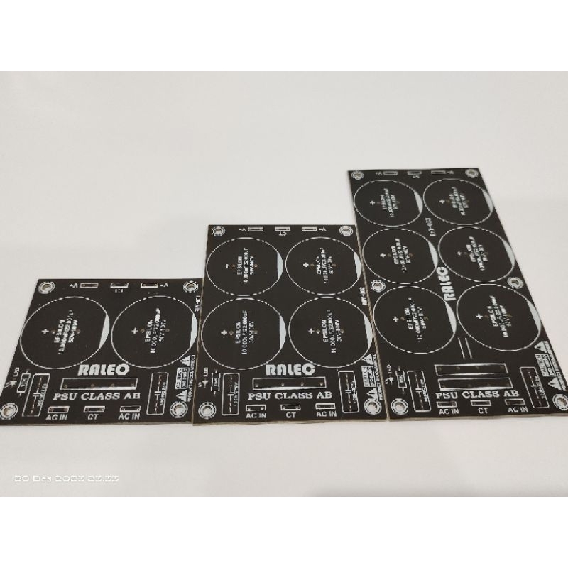 PCB PSU CLASS AB PERTINAK HITAM