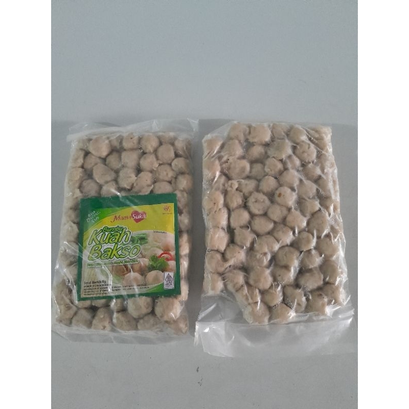 

BAKSO KRIKIL MIX AYAM DAN SAPI | BAKSO KRIKIL + free bumbu | bakso krikil | ASHA FOODS