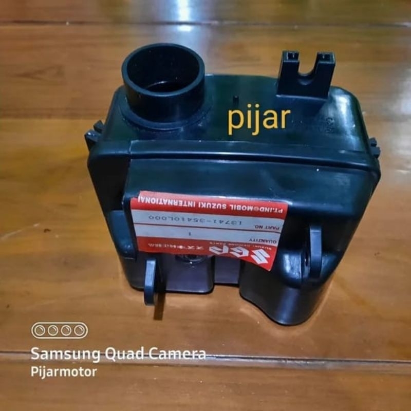 Sepasang (depan belakang) Box Filter Udara Bagian atas Suzuki RC 100 Bravo Crystal
