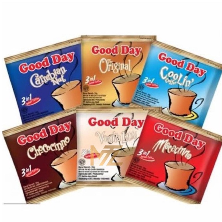 

Promo Bulan Ini MUMTAAZZTORE GOODDAY 3IN1 GOODDAY DUET 1 SACHET 9W