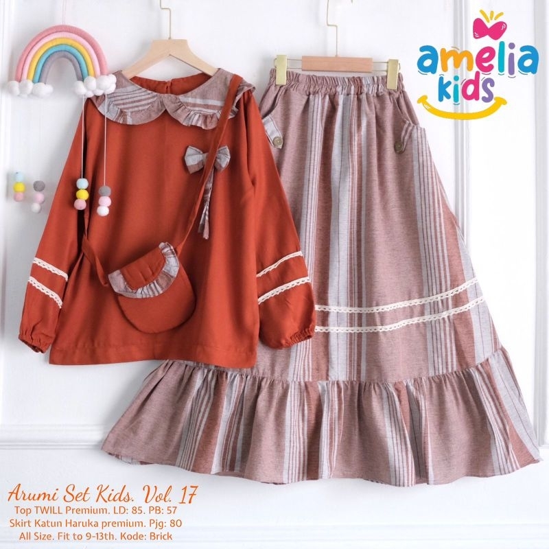 ARUMI SET ROK #17 BY AMELIA KIDS
