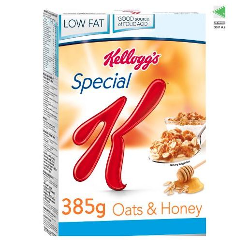 

Kelloggs Special K Oats & Honey Cereal 385 gr