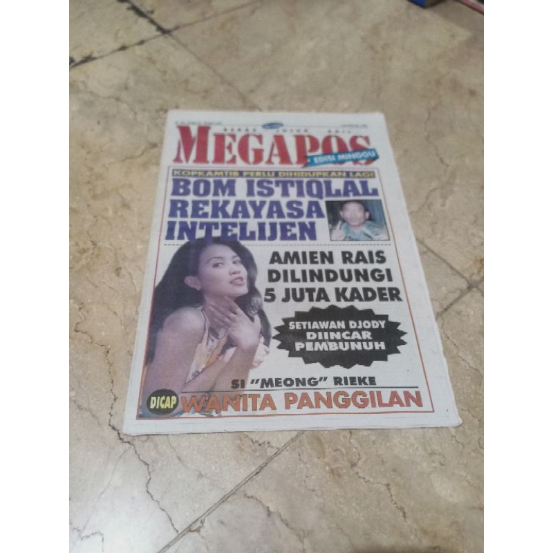 koran Mega pos 28 April 99