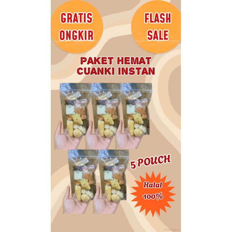 

CUANKI INSTAN ISI 5POUCH || CUANKI INSTAN || CECEU.MILAN_