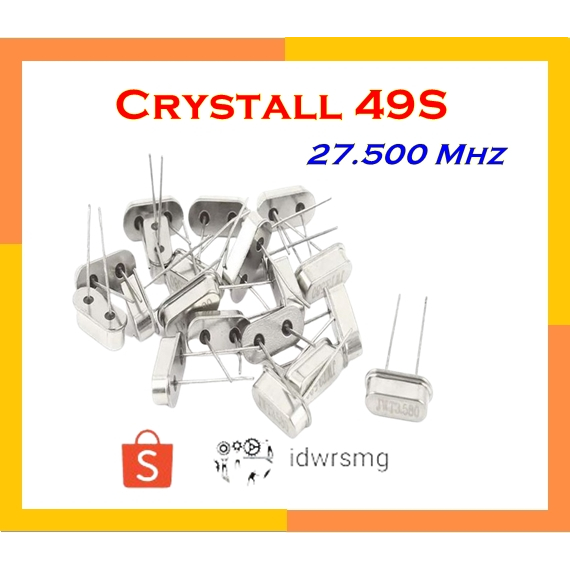 Crystall DIP 49S 27.5Mhz 27,5Mhz 27.500Mhz 27,500Mhz 27.500 Mhz 27,500 Mhz