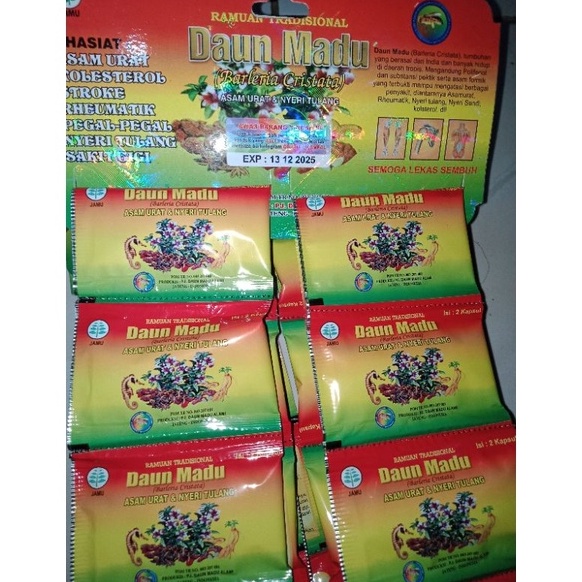 

CODEBARANG19DEH daun madu original 1 214