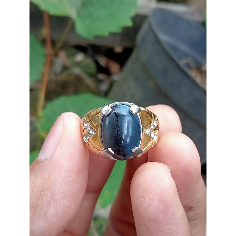 ✅ Natural Bacan Doko Hitam Serat Kura ( Batu Akik asli Ternate - bukan obi bio solar giok idocrase l