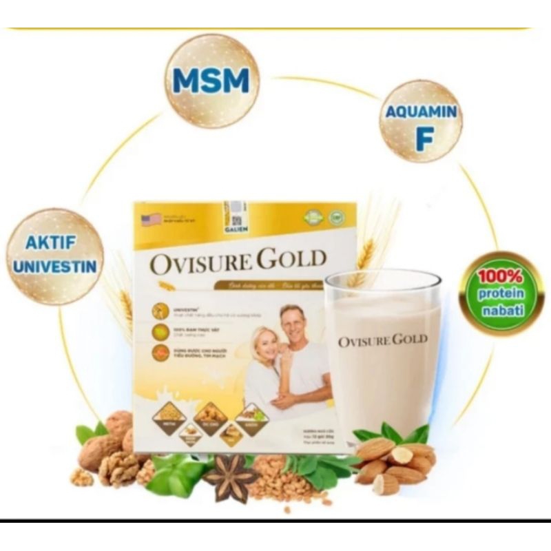 

Ovisure Gold Milk Susu Vitamin Tulang Dan Sendi Original Amarika