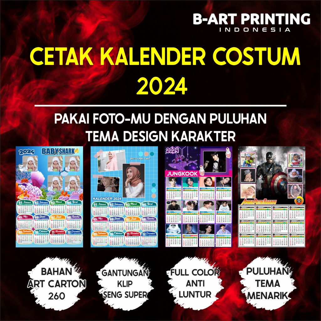 

KALENDER 2026 DESAIN BEBAS KOSTUM FOTO SENDIRI FOTO KELUARGA FOTO BERSAMA KALENDER