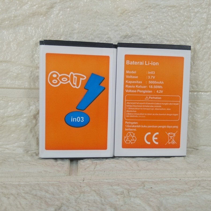 Baterai Modem Bolt Aqulita Max IN03/BL1 .  baterai modem bolt in03 max / BL1.
