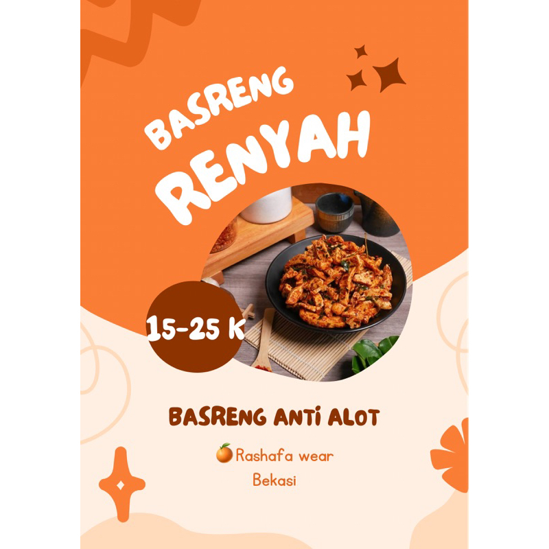

Basreng renyah daun jeruk