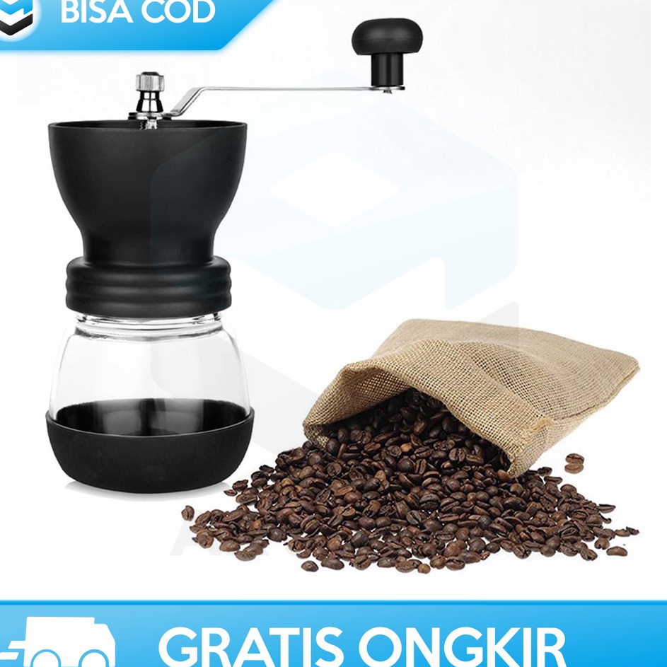 uj MESIN PENGGILING KOPI MANUAL ONETWOCUPS CF4146 ORIGINAL GILINGAN KOPI MANUAL PERALATAN KOPI MINI